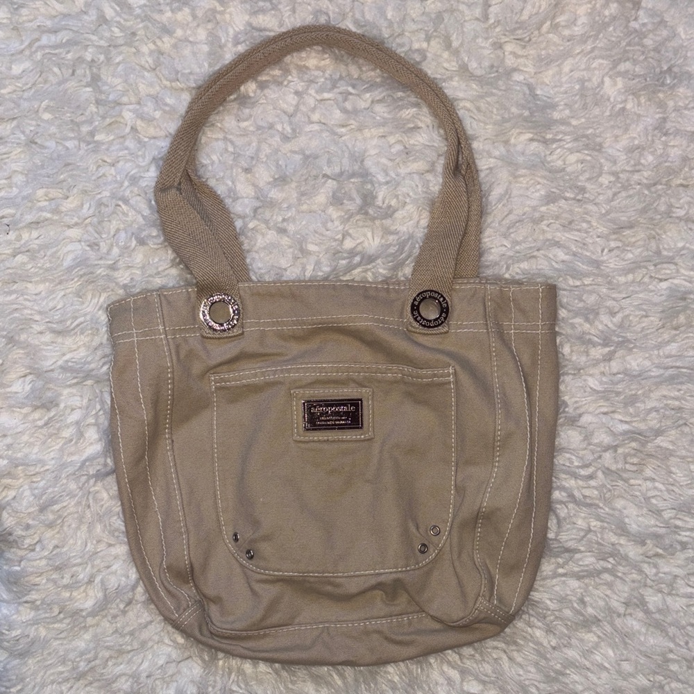 Aeropostale Vintage Canvas Tote Bag, 16ā x 14ā - Picture 1 of 16